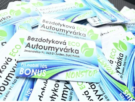 Grafika reklamných letákov autoumyvárne — MM Graphics